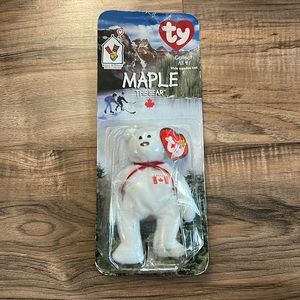 mcdonald’s maple the bear beanie babies